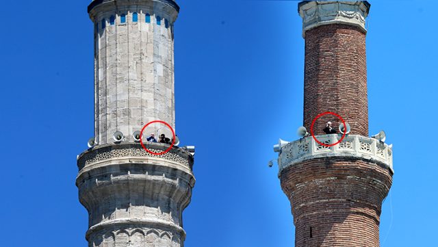 Ayasofya'nın 4 minaresinde 4 müezzin birlikte ezan okudu! Uzman isim sebebini açıkladı