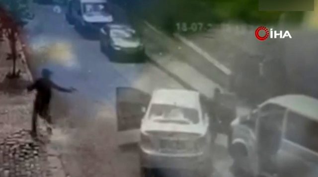 Bağcılar'da polisin şehit olduğu saldırı anının görüntüleri ortaya çıktı