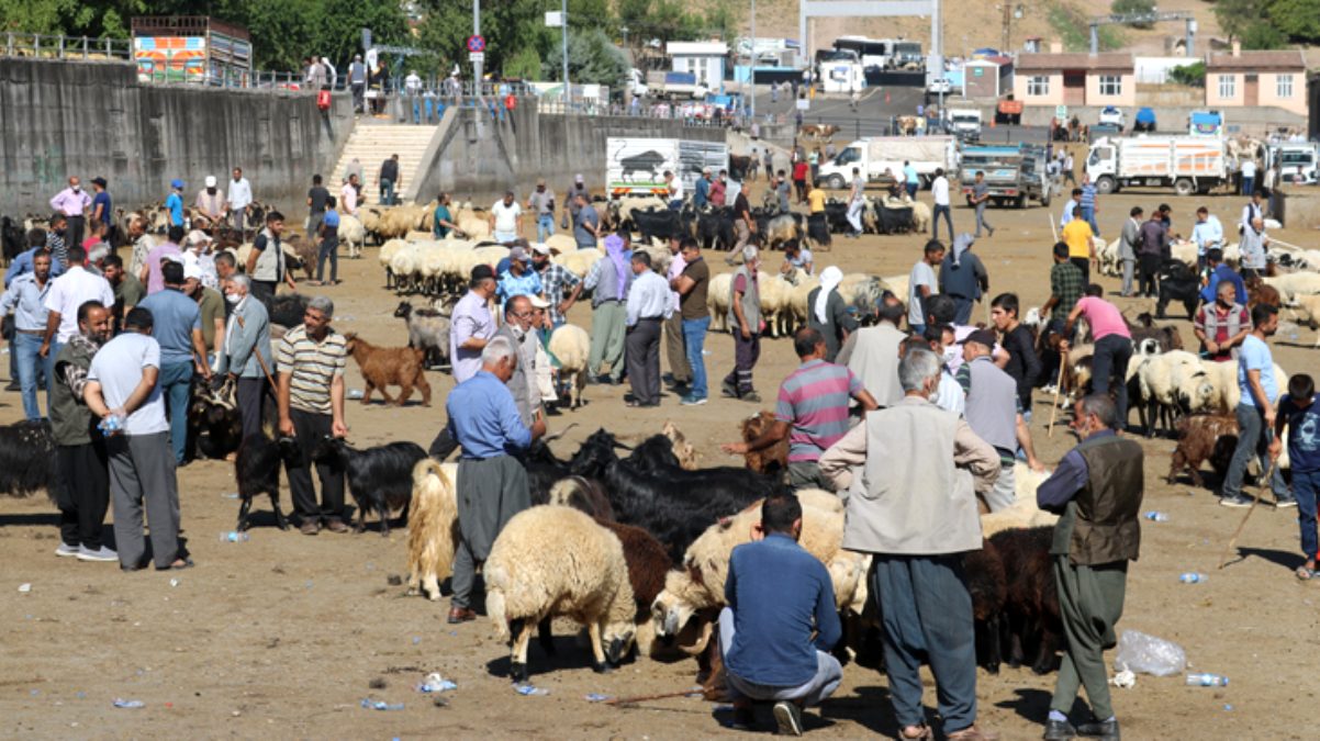 Diyarbakır’daki kurbanlık pazarlarında tedbirler hiçe sayıldı
