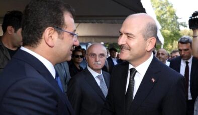 Ekrem İmamoğlu, İçişleri Bakanı Süleyman Soylu’yla görüştü
