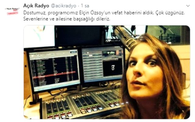 Radyocu Elçin Özsoy hayatını kaybetti