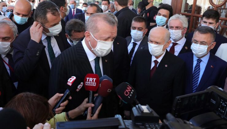 Son Dakika: Cumhurbaşkanı Erdoğan: Ayasofya Camii’nde bugün 350 bin kişi namaz kıldı