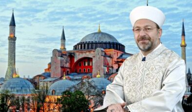 Son Dakika: Diyanet İşleri Başkanı, Ayasofya Camii’ne atanan 3 imam ve 5 müezzini açıkladı