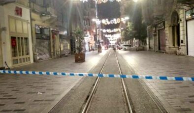 Son dakika: İstiklal Caddesi’ni kapattıran şüpheli çanta boş çıktı