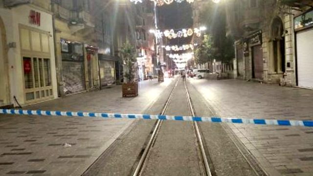 Son dakika: İstiklal Caddesi'ni kapattıran şüpheli çanta boş çıktı