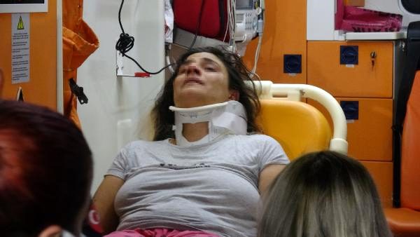Adana'da, eşi tarafından darbedilen kadın hastaneye kaldırıldı