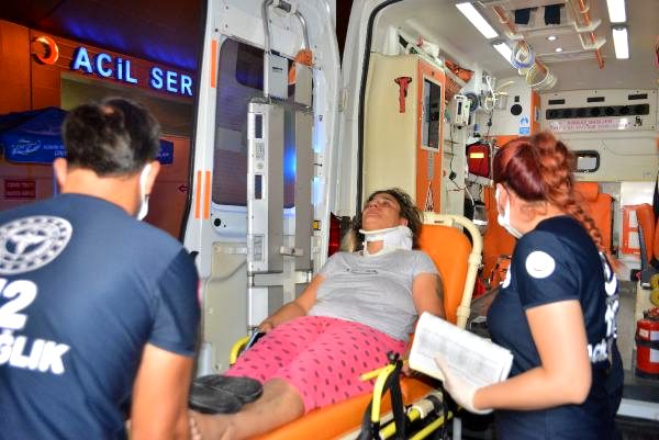 Adana'da, eşi tarafından darbedilen kadın hastaneye kaldırıldı