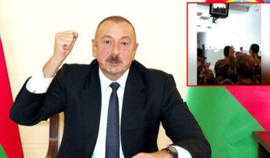 Azerbaycan askerleri Zengilan’ın 27 yıl sonra işgalden kurtarılmasını zafer nidalarıyla kutladı
