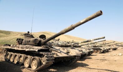 Azerbaycan ordusu, Karabağ cephesinde çok sayıda tank ele geçirdi