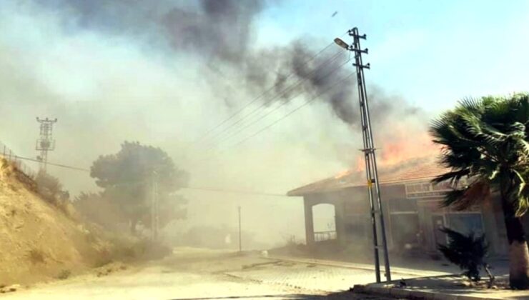 Bölgedeki vatandaşlar çekip gönderdi! İşte Hatay’daki yangının ciddiyetini en iyi anlatan video
