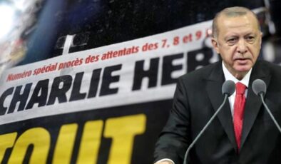 Charlie Hebdo’dan yine çirkin provokasyon! Erdoğan üzerinden Peygamberimizi ve İslam’ı hedef aldılar