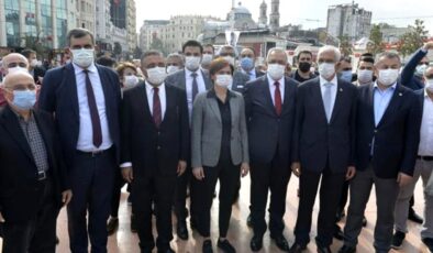CHP İstanbul İl Başkanı Kaftancıoğlu, Cumhuriyet Bayramı törenini terk etti