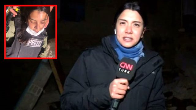 CNN Türk muhabiri Fulya Öztürk'ün zor anları! Yayın yaptığı mağarada bayıldı, çığlık çığlığa kaldı