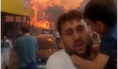 Çocuklarını kucaklayıp Hatay’daki yangından kaçan babadan tepki: Milyonlarca ağaç yandı, kimsenin sesi çıkmadı