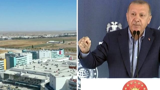 Cumhurbaşkanı Erdoğan, açılışını yaptığı Konya Şehir Hastanesinin çevre düzenlemesini beğenmedi