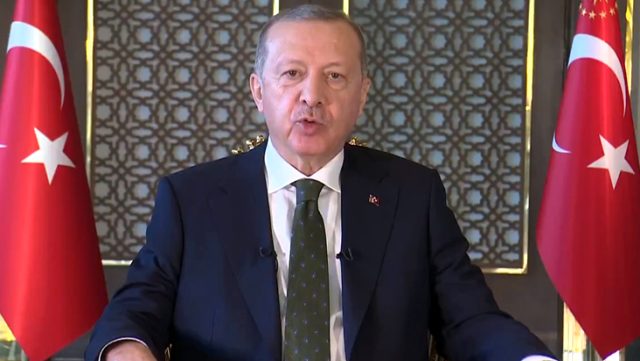 Cumhurbaşkanı Erdoğan'dan 29 Ekim mesajında dikkat çeken ifadeler: Ekonomiye ve değerlerimize saldırıyorlar