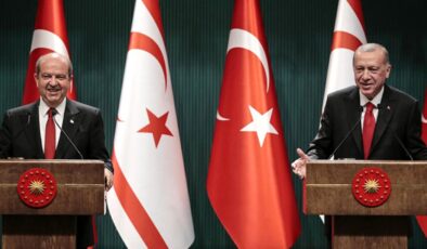 Cumhurbaşkanı Erdoğan ile Ersin Tatar arasında dikkat çeken diyalog: Kapalı Maraş’ta piknik yapalım