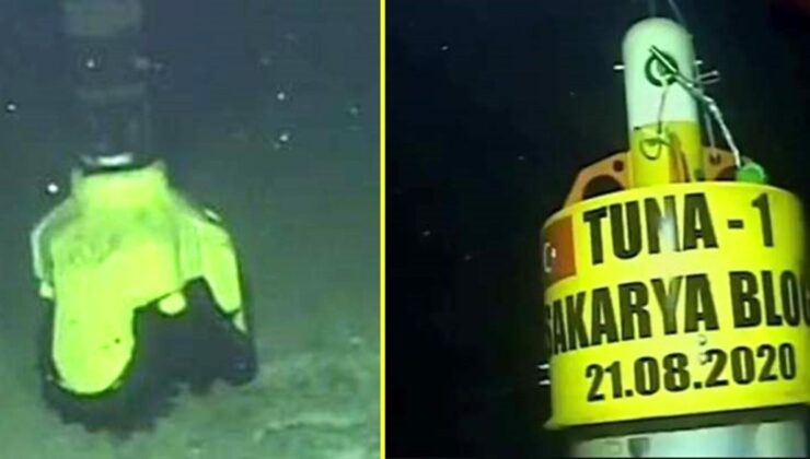 Erdoğan’ın duyurduğu yeni doğal gaz müjdesi için çalışmalar başladı! İşte Tuna-1 kuyusundan ilk görüntüler