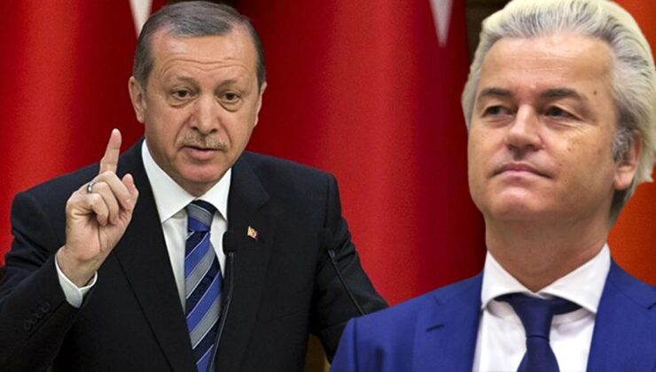 Hollanda Özgürlük Partisi Başkanı Geert Wilders’tan skandal karikatür paylaşımı! Cumhurbaşkanı Erdoğan’a ‘terörist’ dedi