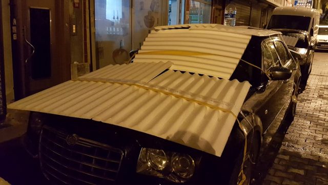 İstanbul'da dolu yağışı öncesi hazırlıklar tamamlandı, ortaya ilginç kareler çıktı!