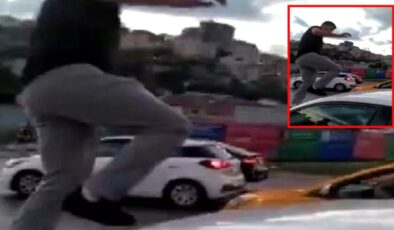 İstanbul’da trafikte tartıştığı kadına dehşeti yaşatan sanık ilk duruşmada tahliye edildi