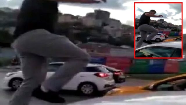 İstanbul'da trafikte tartıştığı kadına dehşeti yaşatan sanık ilk duruşmada tahliye edildi