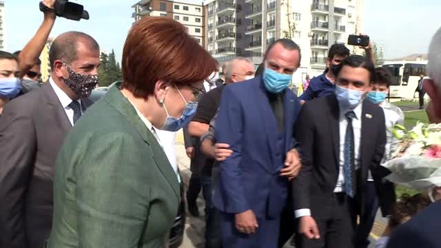 İYİ Parti Genel Başkanı Akşener ağabeyinin ismini taşıyan parkı açtı