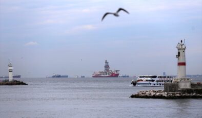 Kanuni sondaj gemisi İstanbul açıklarına ulaştı