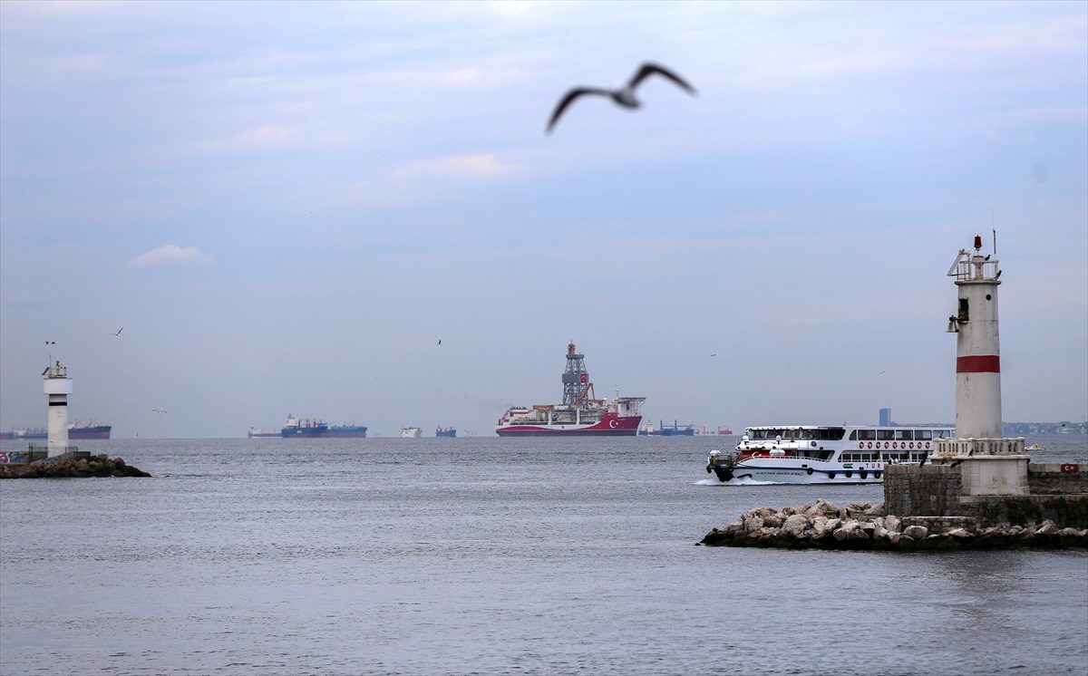 Kanuni sondaj gemisi İstanbul açıklarına ulaştı