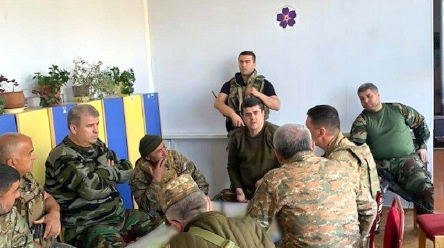 Karabağ'ın sözde lideri Harutyan panik içinde: SİHA'ların korkusuna sığınağa girdi