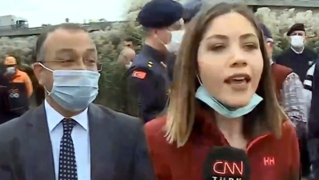 Kaymakamdan ismini yanlış söyleyen CNN Türk muhabirine soğuk duş!