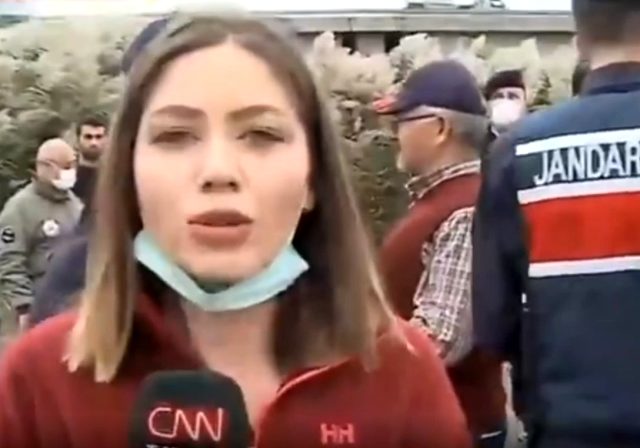 Kaymakamdan ismini yanlış söyleyen CNN Türk muhabirine soğuk duş!