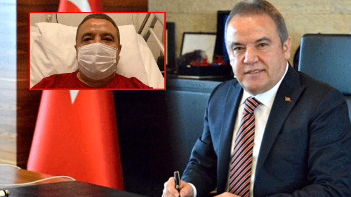 Koronavirüse yakalanan Antalya Büyükşehir Belediye Başkanı Muhittin Böcek 1,5 ay sonra yemek yiyebildi