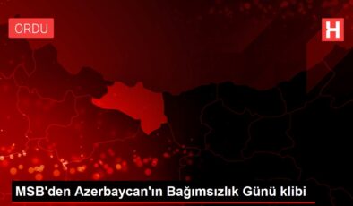 Milli Savunma Bakanlığı, Azerbaycan’ın Bağımsızlık Günü için hazırlamış olduğu klibi yayımladı