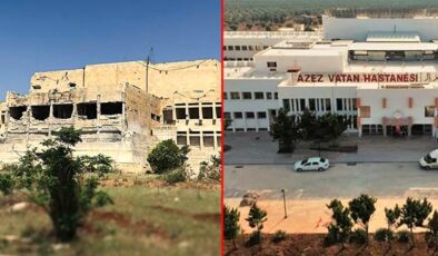 Milli Savunma Bakanlığı da sosyal medyadaki akıma katıldı! İşte Suriye’deki şehir hastanesinin son hali