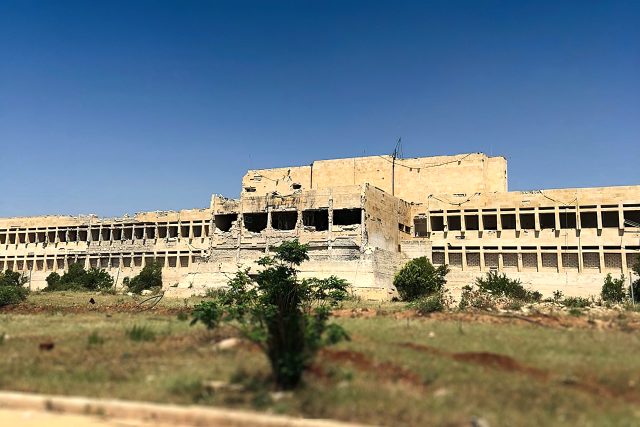 Milli Savunma Bakanlığı, Suriye'ye inşa edilen hastanenin son halini paylaştı
