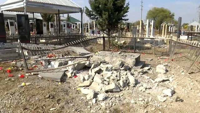 Son Dakika! Ermenistan Terter'de mezarlık ziyaretinde bulunan sivilleri vurdu: 3 ölü