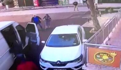Son dakika haber: Kartal’da televizyon hırsızlarına yaşlı adamın müdahalesi kamerada