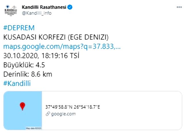 Son Dakika: İzmir'in ardından Kuşadası 5.1 ile sallandı