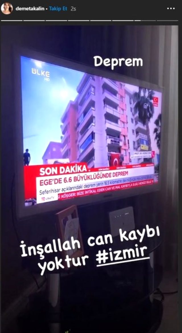 Ünlü isimler, Türkiye'yi ayağa kaldıran İzmir depreminin ardından sessiz kalamadı