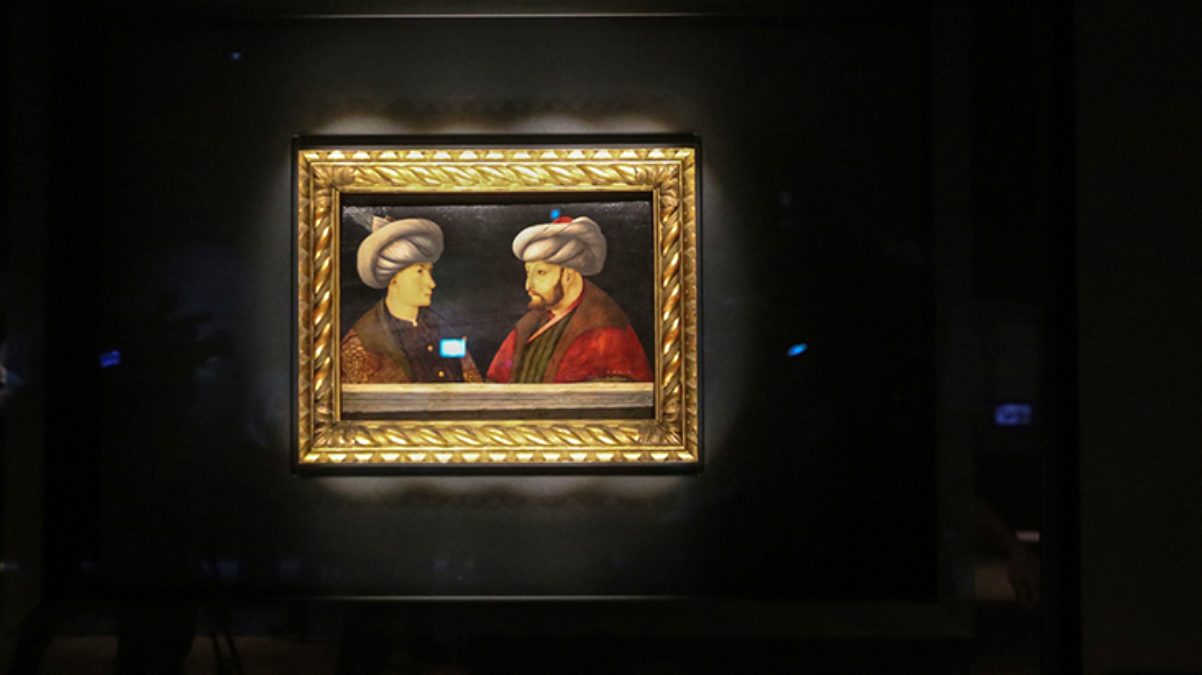 Ünlü İtalyan ressamın Fatih portresi halkın ziyaretine açıldı