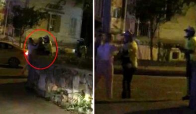 Utanmazlığın da böylesi! Alkollü kadın sürücü kendisine işlem yapan polise saldırıp, yüzünü tırmaladı