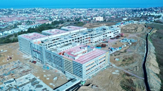 Yalova'da yapımı devam eden hastanede 8,5 şiddetinde depremde dahi ameliyat yapılabilecek