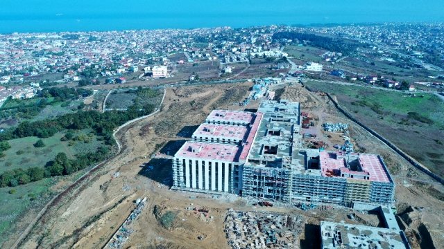 Yalova'da yapımı devam eden hastanede 8,5 şiddetinde depremde dahi ameliyat yapılabilecek