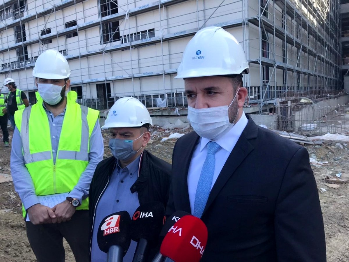 Yalova’da yapımı devam eden hastanede 8,5 şiddetinde depremde dahi ameliyat yapılabilecek