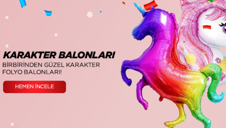 En Renkli Folyo Balonlar