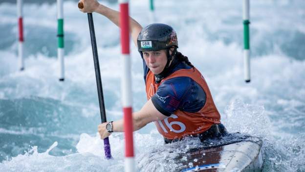Kano Slalom Dünya Kupası: Kimberley Woods, Prag’da kayak çaprazında altın madalya kazandı
