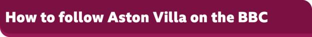 BBC başlığında Aston Villa nasıl izlenir?