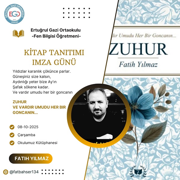 Fatih Yılmaz’dan Ruhun Derinliklerine Yolculuk: “Zuhur” Raflarda!