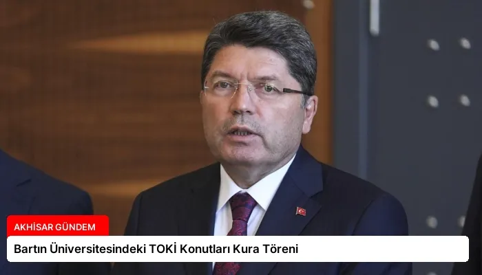 Bartın Üniversitesindeki TOKİ Konutları Kura Töreni
